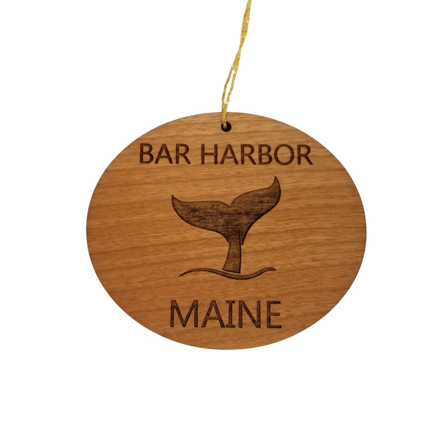 Wholesale Bar Harbor Maine Ornament - Handmade Wood Souvenir