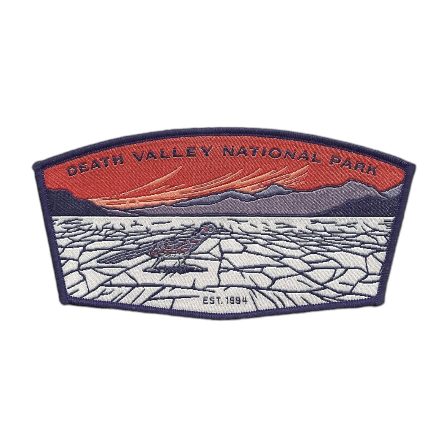 California Patch – Death Valley National Park - Travel Patch – Souvenir Patch 4.25" Iron On Sew On Embellishment Applique