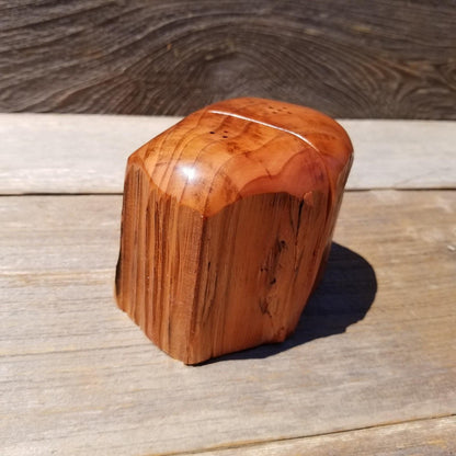 Salt and Pepper Shakers Set California Rustic Redwood Handmade #482 Lodge Theme Manly Gift Engagement Gift