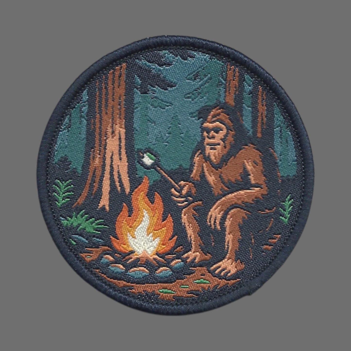 Bigfoot Campfire Patch Roasting Marshmallow  - 10613
