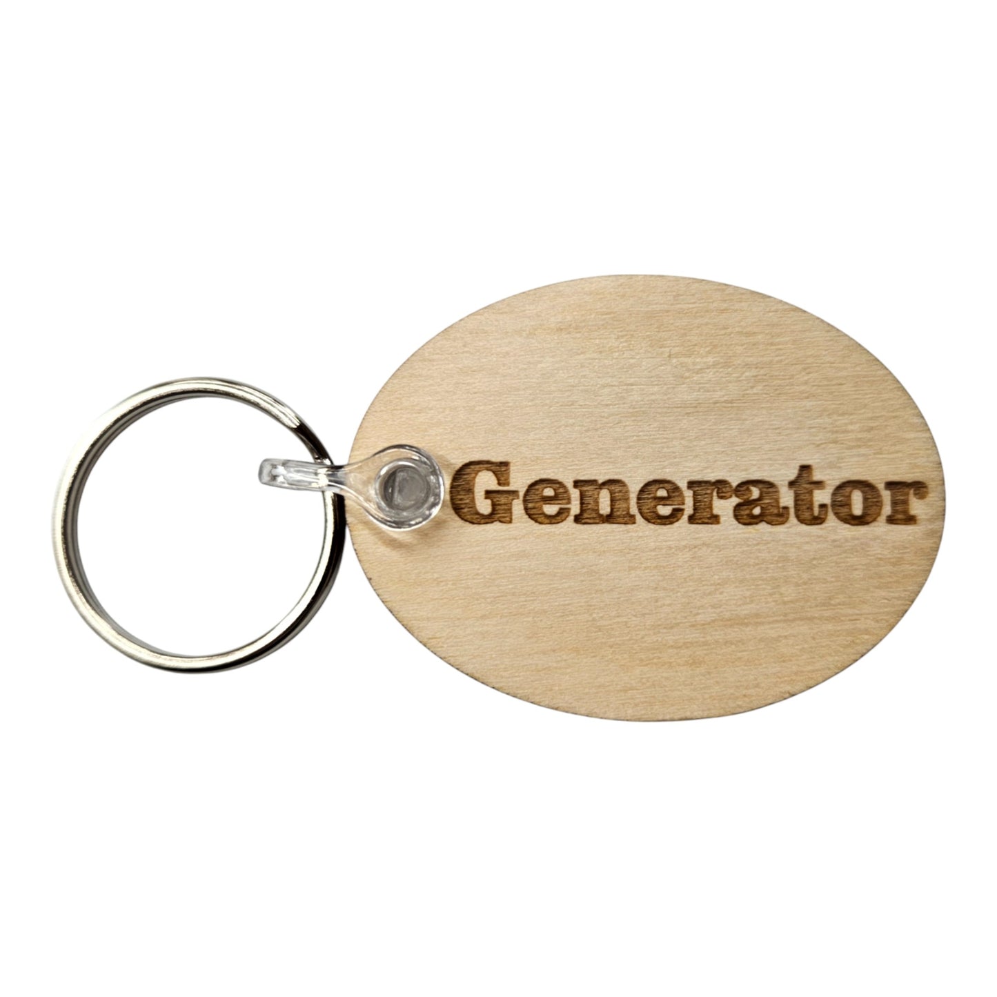 Generator Door Wood Keychain Key Ring Keychain Gift -  KC8127