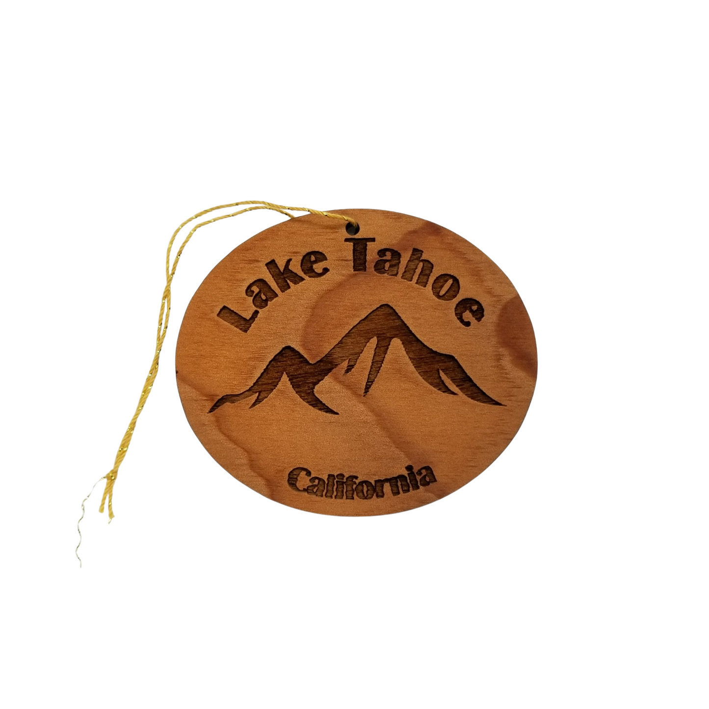 Wholesale Lake Tahoe Mountains Ornament Wood Souvenir