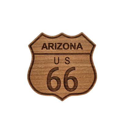 Wholesale Arizona Route 66 Wood Magnet Souvenir