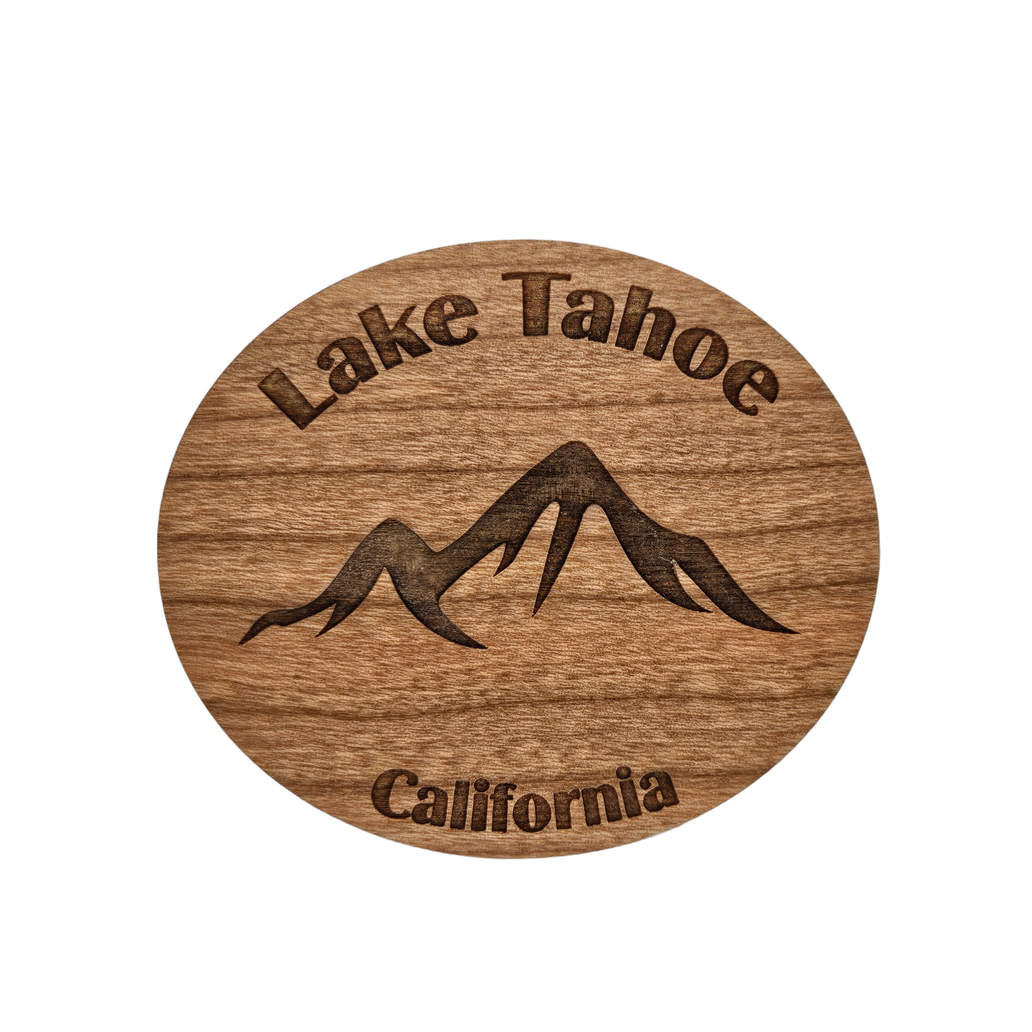 Wholesale Lake Tahoe Mountains Magnet Wood Souvenir