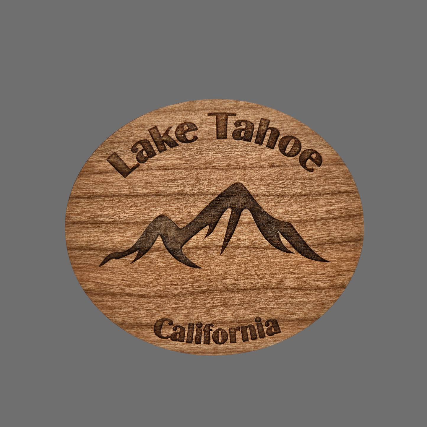 Wholesale Lake Tahoe Mountains Magnet Wood Souvenir