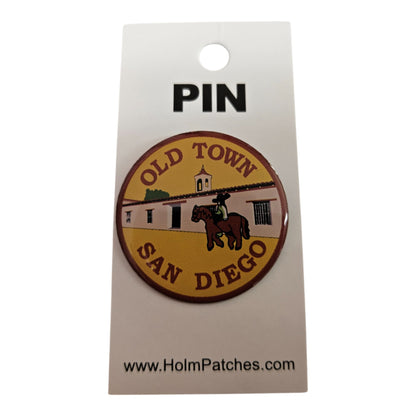 OLD TOWN SAN DIEGO lapel hat pin - Carded 0475-4701