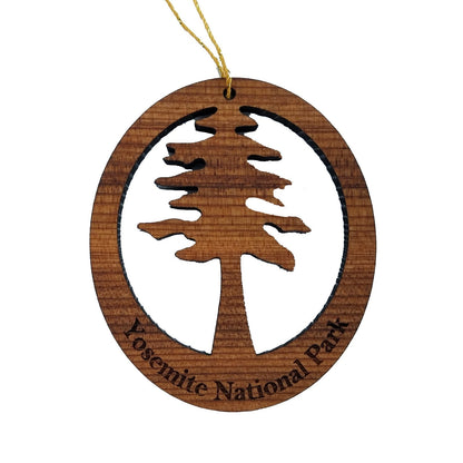 Wholesale Yosemite Tree Ornament Wood Souvenir - Made in USA