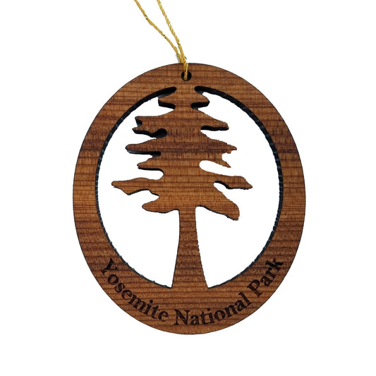 Wholesale Yosemite Tree Ornament Wood Souvenir - Made in USA