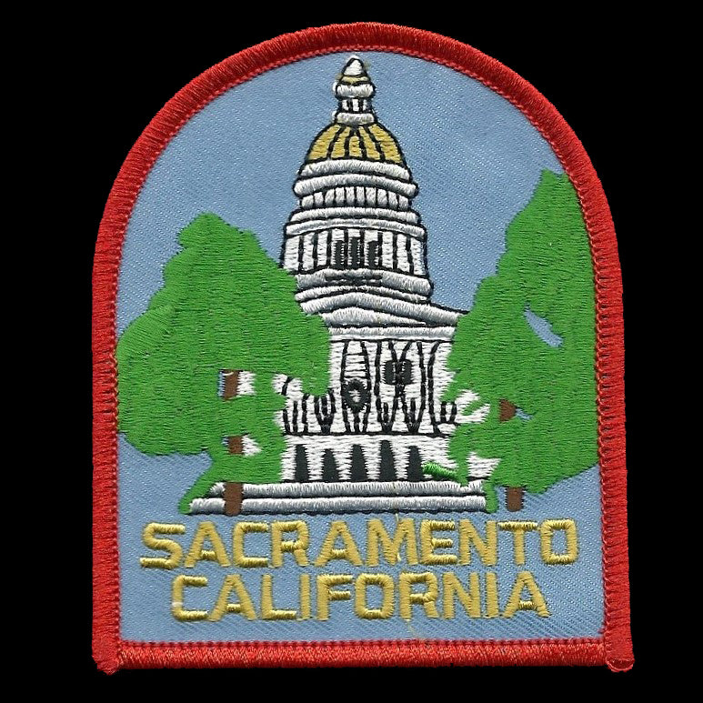 SACRAMENTO CALIFORNIA Capitol Patch - 4801