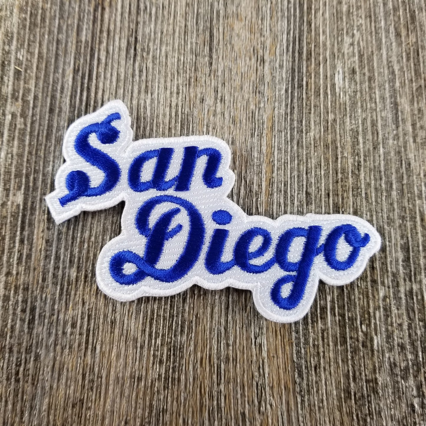 San Diego Script Patch Blue - 4702-11/39