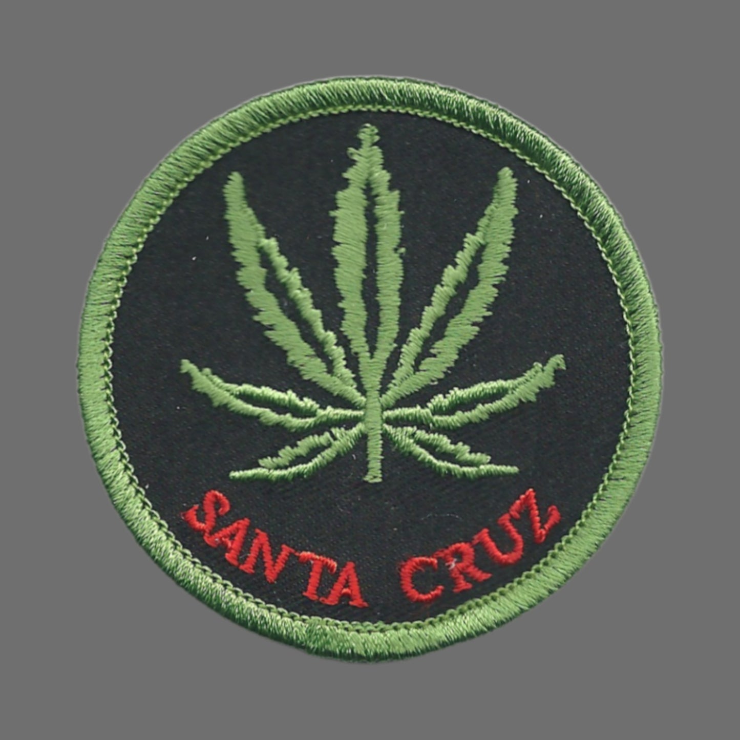 Santa Cruz Leaf Souvenir Patch - 10631