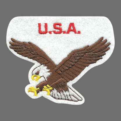 USA Eagle Souvenir Embroidered Patch Iron On - 10636