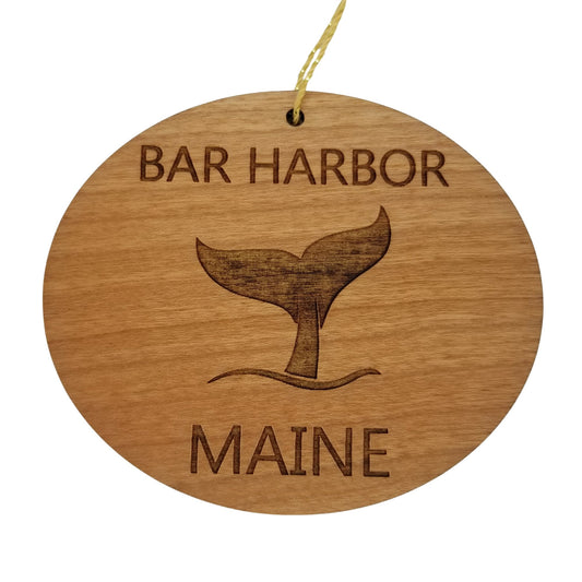 Wholesale Bar Harbor Maine Ornament - Handmade Wood Souvenir