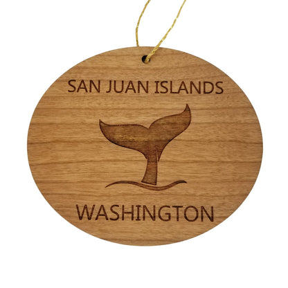 Wholesale San Juan Islands Ornament - Handmade Wood Souvenir