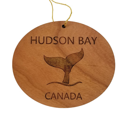 Wholesale Hudson Bay Canada Ornament - Handmade Wood Souvenir