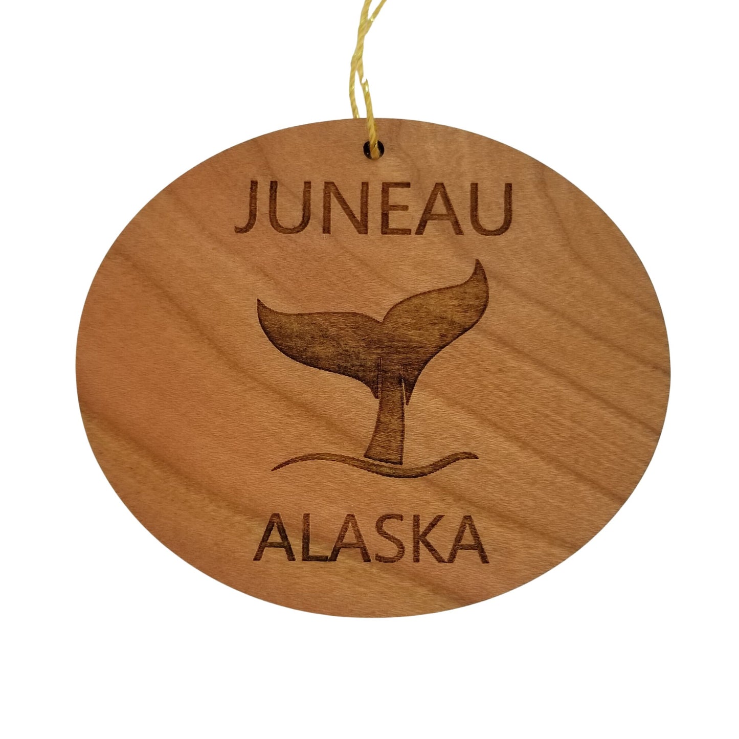 Wholesale Juneau Alaska Ornament - Handmade Wood Souvenir