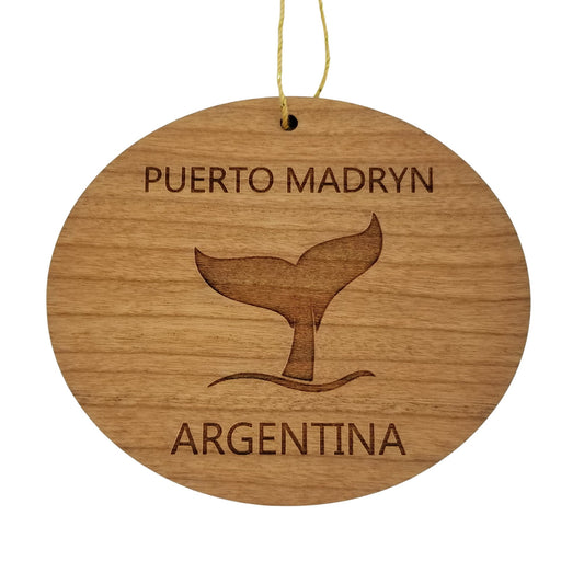 Wholesale Puerto Madryn Argentina Ornament - Handmade Wood Souvenir