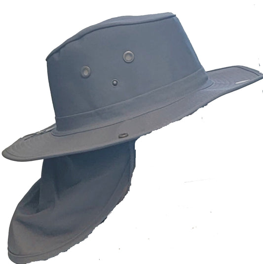 Bush hat with a back flap to protect the back of the neck - hFB001-52