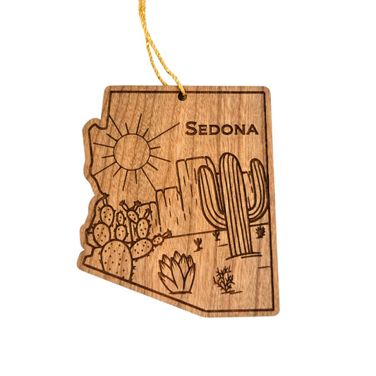 Wholesale Sedona Arizona Ornament - Cactus Cacti Sun Rock Formations AZ Souvenir