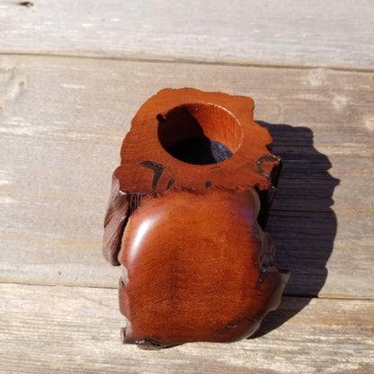 Wood Ring Box Redwood Rustic Handmade California #536 Storage Live Edge Mini Birthday Gift Christmas Gift Mother's Day Gift