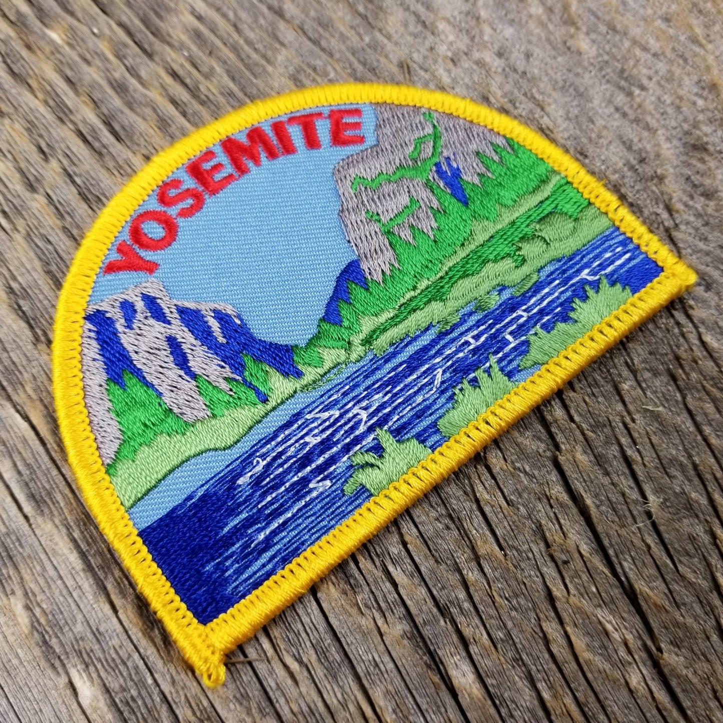 Yosemite National Park Iron On Patch Collectible Souvenir Gates of the Valley Half Dome El Capitan