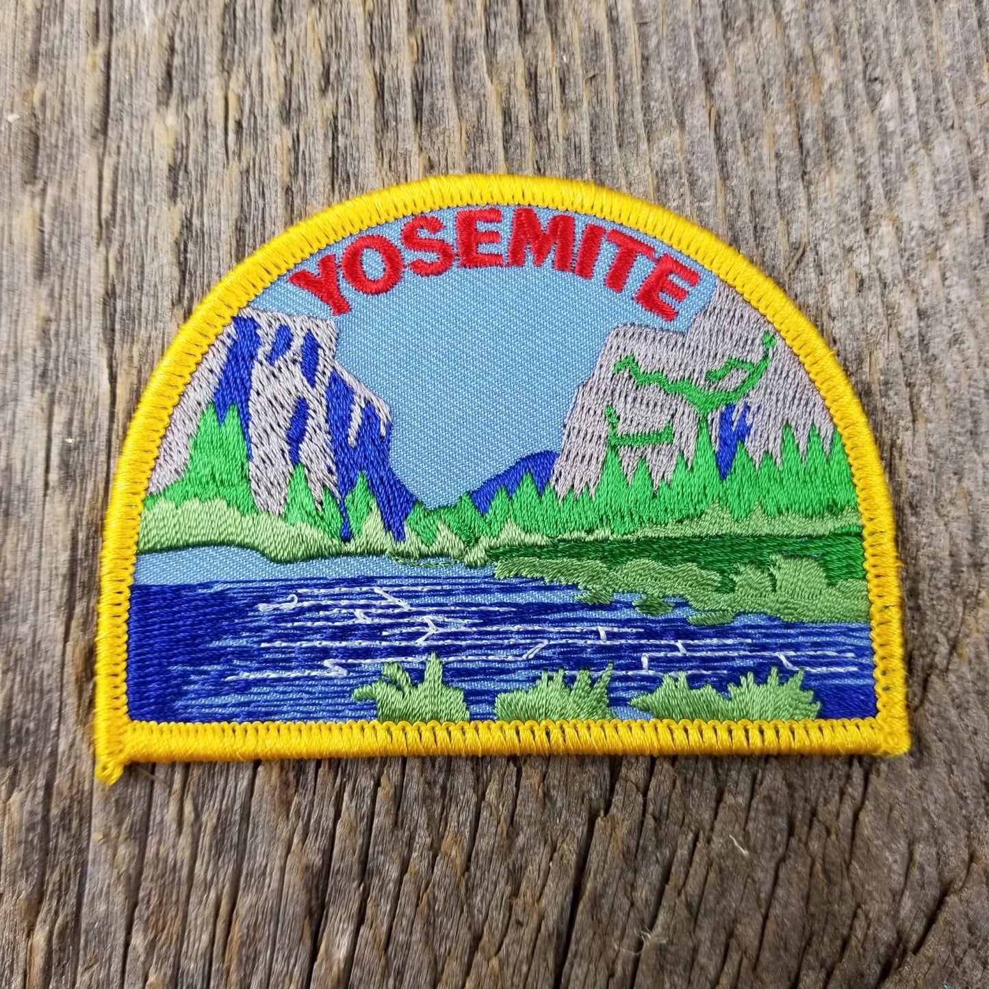 Yosemite National Park Iron On Patch Collectible Souvenir Gates of the Valley Half Dome El Capitan