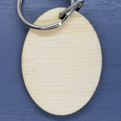 Sarcastic Funny Wood Keychain Sarcasm My Favorite Thing To Throw Around KeyRing Gift - Key Chain Key Tag Key - Funny Gift - Add On Gift