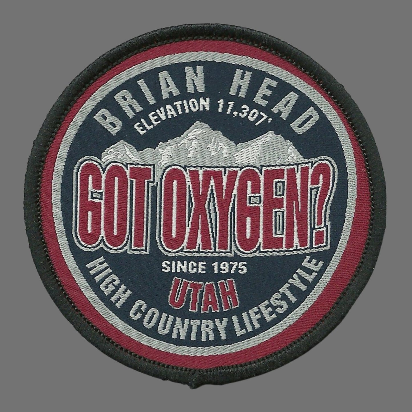 Brian Head Resort Utah Patch – Travel Patch Iron On – UT Souvenir Embellishment Applique – Travel Gift 3″ Ski Snowboard Biking