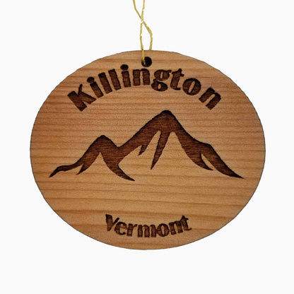 Wholesale Killington VT Ornament Wood Vermont Souvenir Mountains