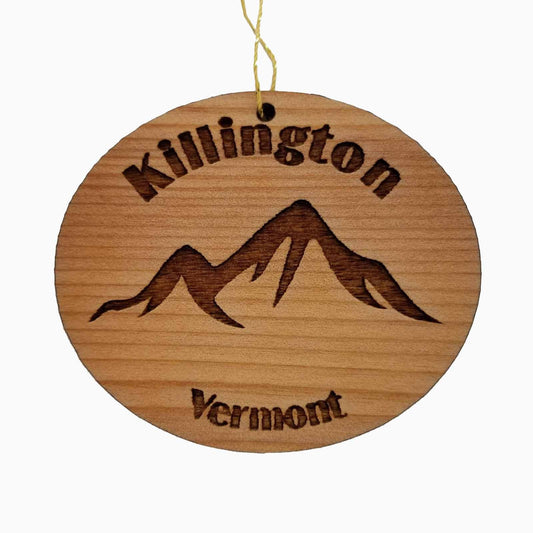 Wholesale Killington VT Ornament Wood Vermont Souvenir Mountains