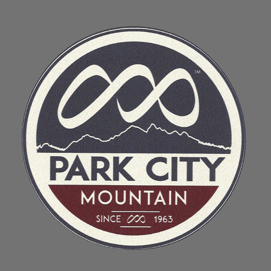 Park City Utah Decal – Mountain Resort Logo - Travel Sticker – UT Souvenir Decal – Travel Gift 3.5" Car Decal Water Bottle Ski Snowboard