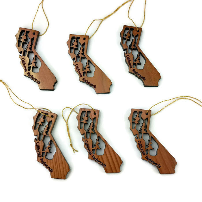 California State Christmas Ornament Redwood - 1070 or 1079L