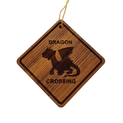 Wholesale Dragon Crossing Ornament - Dragon Wood Souvenir