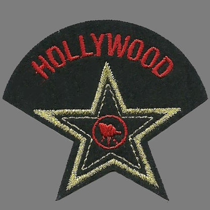 California Patch - Iron On Hollywood Stars - Movie Star Souvenir Badge Embelm