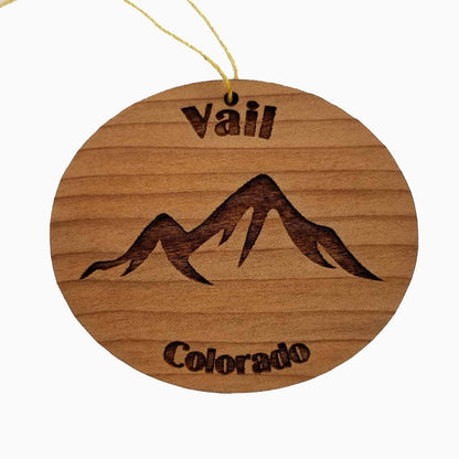 Wholesale Vail Colorado Ornament Wood CO Souvenir Mountains