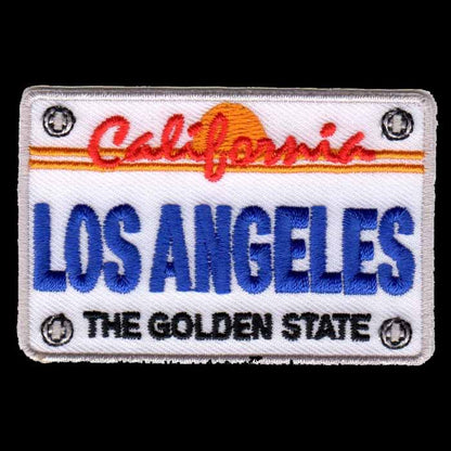 LOS ANGELES License Plate Patch - 4608