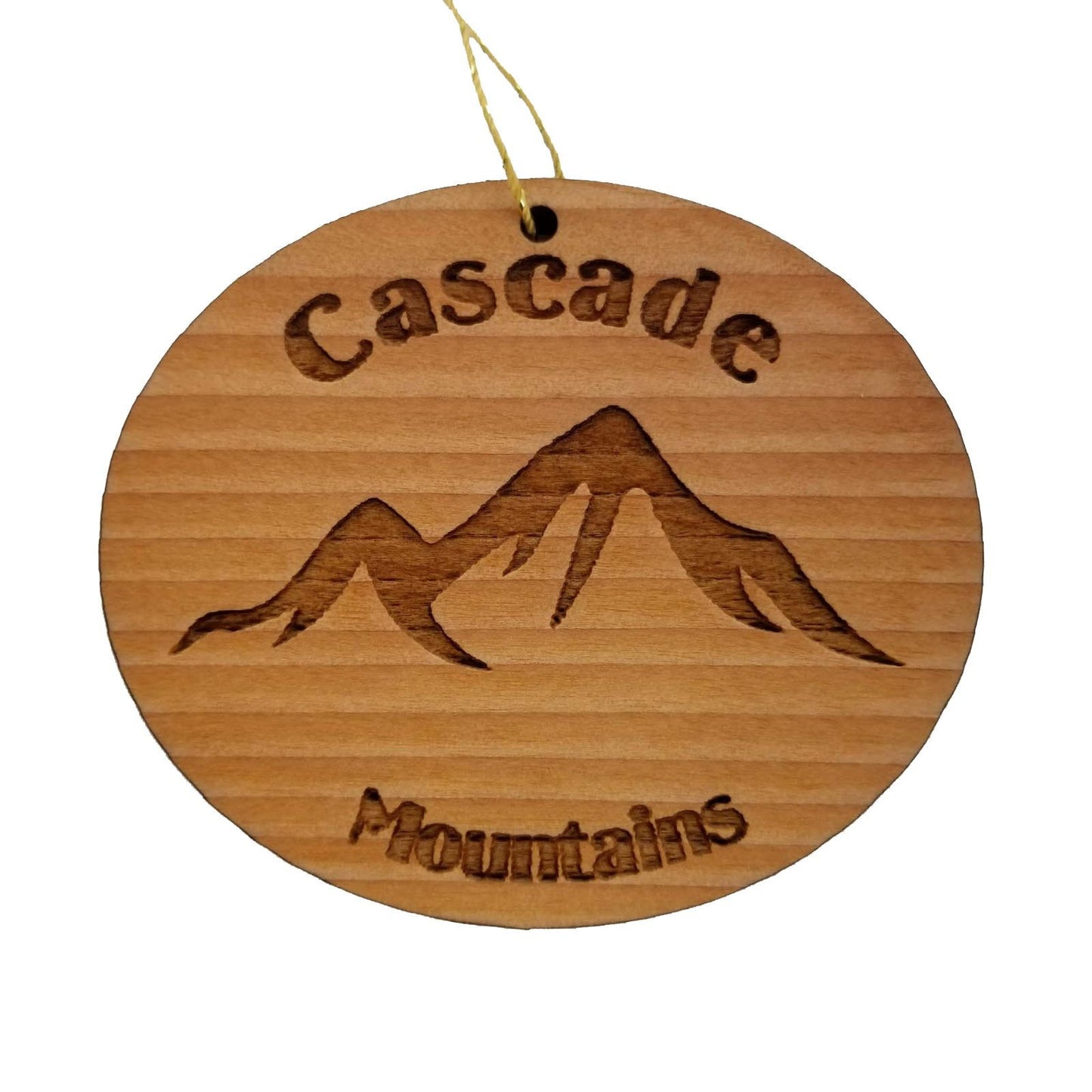 Wholesale Cascade Mountains Ornament  Wood Souvenir