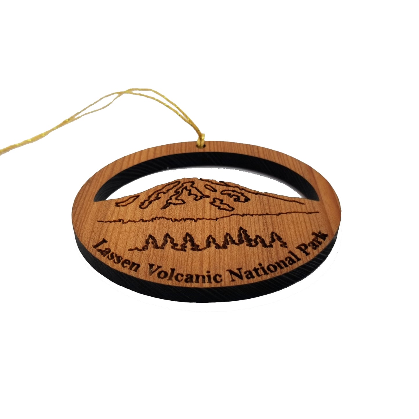 Mt Lassen Volcanic National Park Souvenir - Christmas Ornament - Handmade