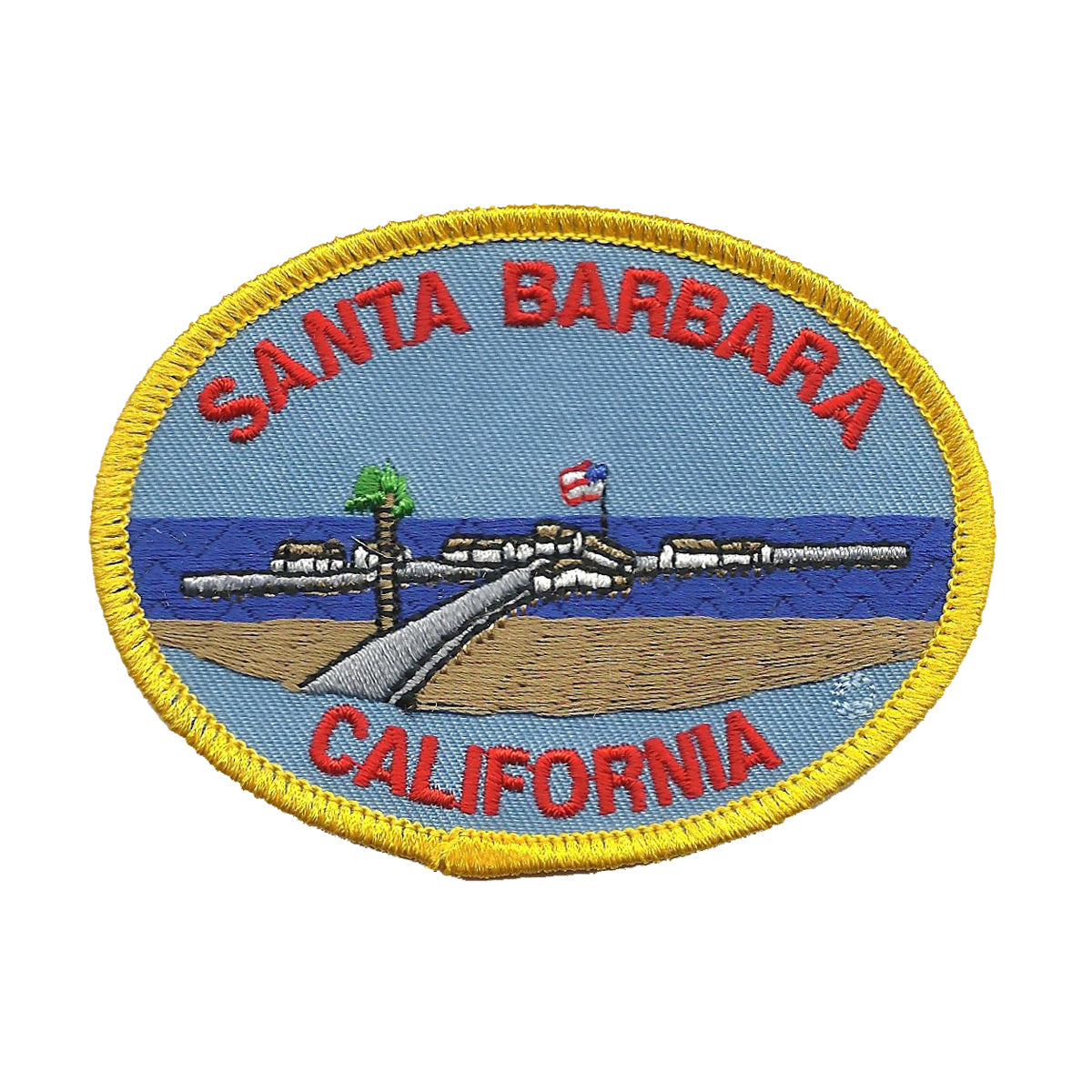 SANTA BARBARA Souvenir Patch - 4559