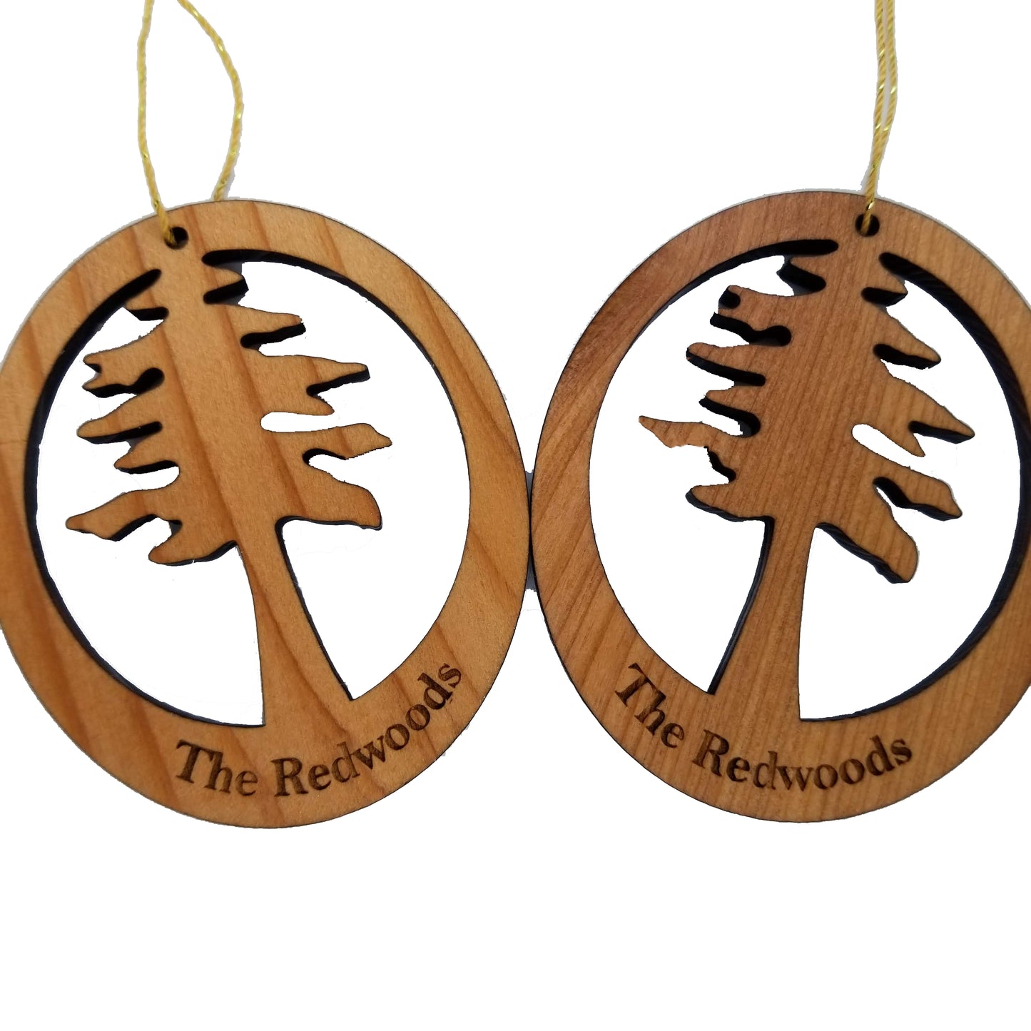 Wholesale Redwood Tree The Redwoods Wood Christmas Ornament Souvenir