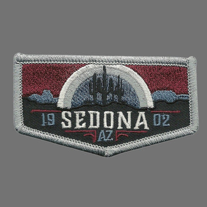 Arizona Patch – Sedona AZ Cactus Grand Canyon State – Travel Patch AZ Souvenir Embellishment or Applique AZ State 3" Iron On