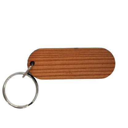 Crater Lake Keychain Spellout Souvenir Travel Gift - Wood Gift Key Chain - Key Tag - Key Ring - Key Fob National Park Oregon