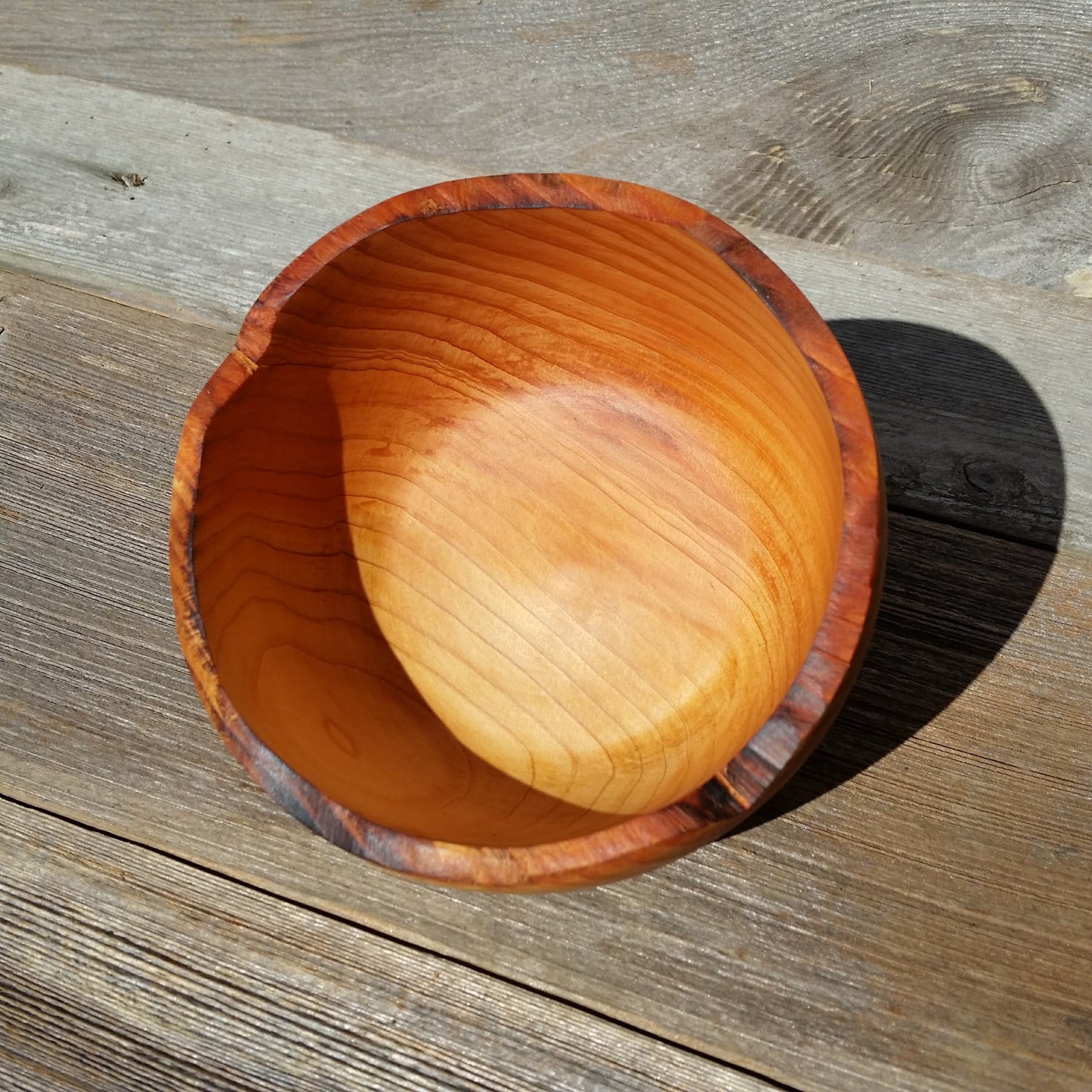 Cedar Bowl 5.25 Inch Handmade Wood Bowl #A20 Made in the USA Wood Gift