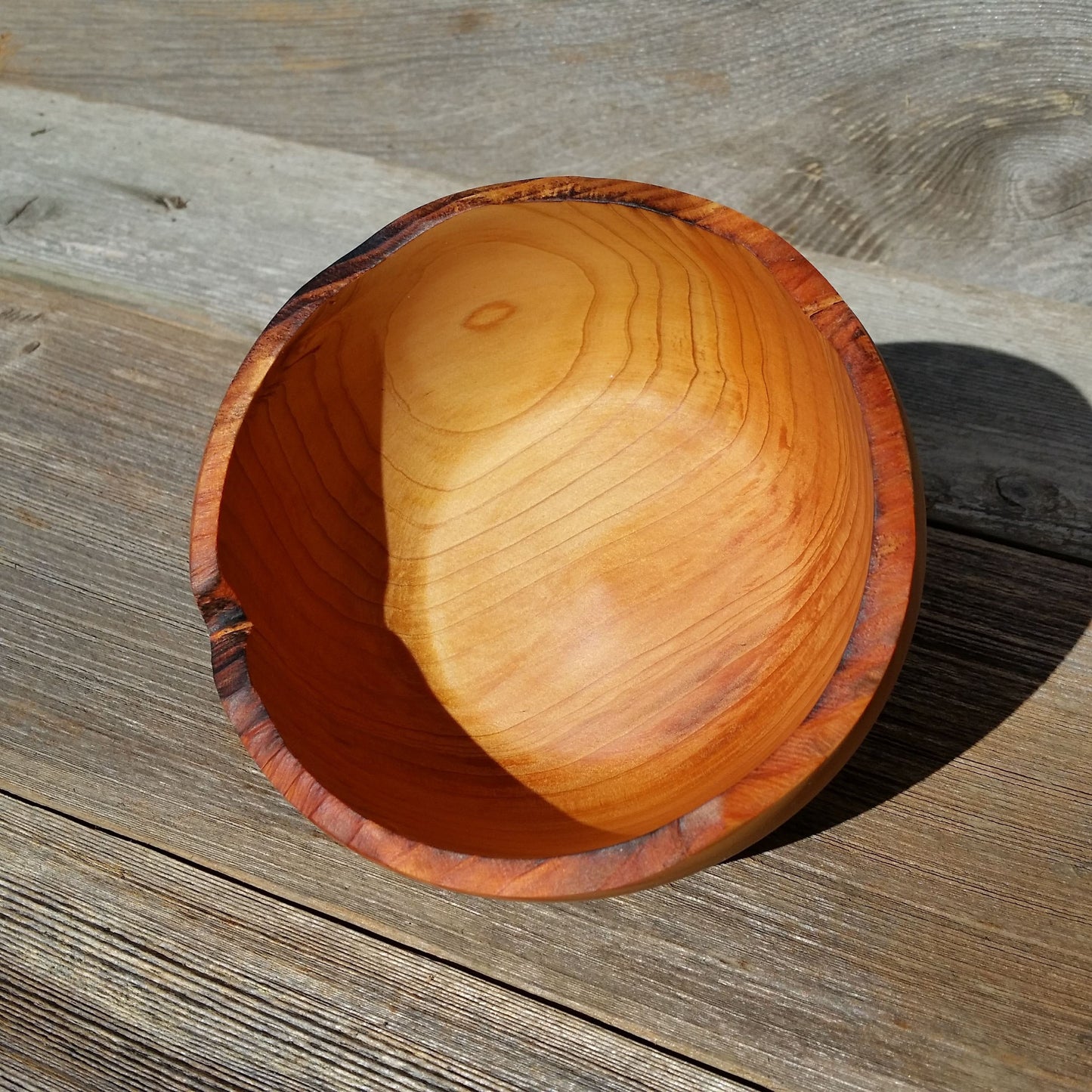 Cedar Bowl 5.25 Inch Handmade Wood Bowl #A20 Made in the USA Wood Gift