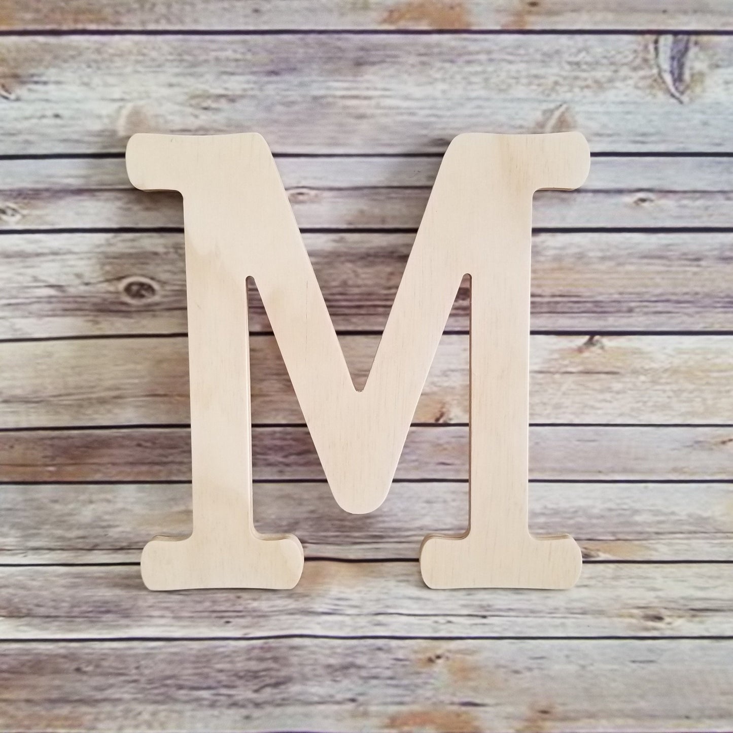 Wood Letters, Unfinished, DIY,12 Inch  Decorate Your Own, Nursery, Home Decor, Wedding, Kids Room, Wall Letter, Wood Crafts, Initials, Wood Cutout